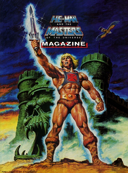 Earl Norem y sus ilustraciones para He-Man y los Masters del Universo