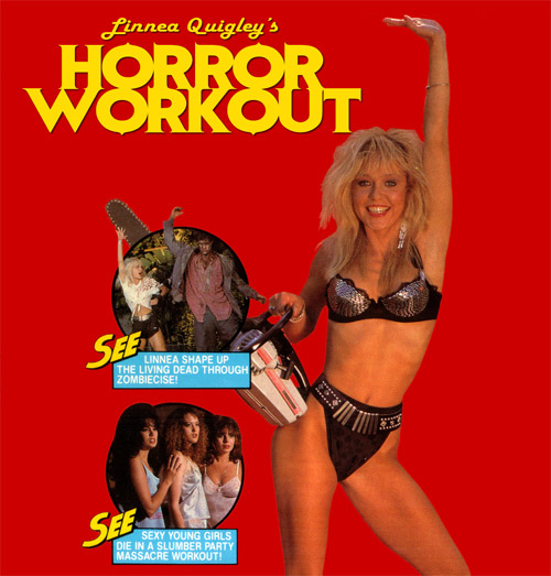 Haz ejercicio con Linnea Quigley y sus zombies