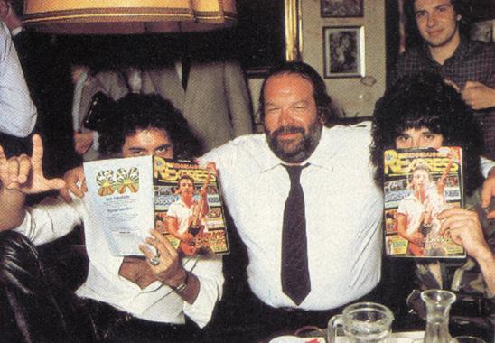 Choque de Reyes: ¡Kiss y Bud Spencer se citaron en Alemania!