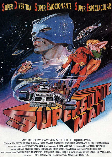 Supersonic Man llega volando el viernes a Cine Basura… con Kenny Ruiz y Sark!