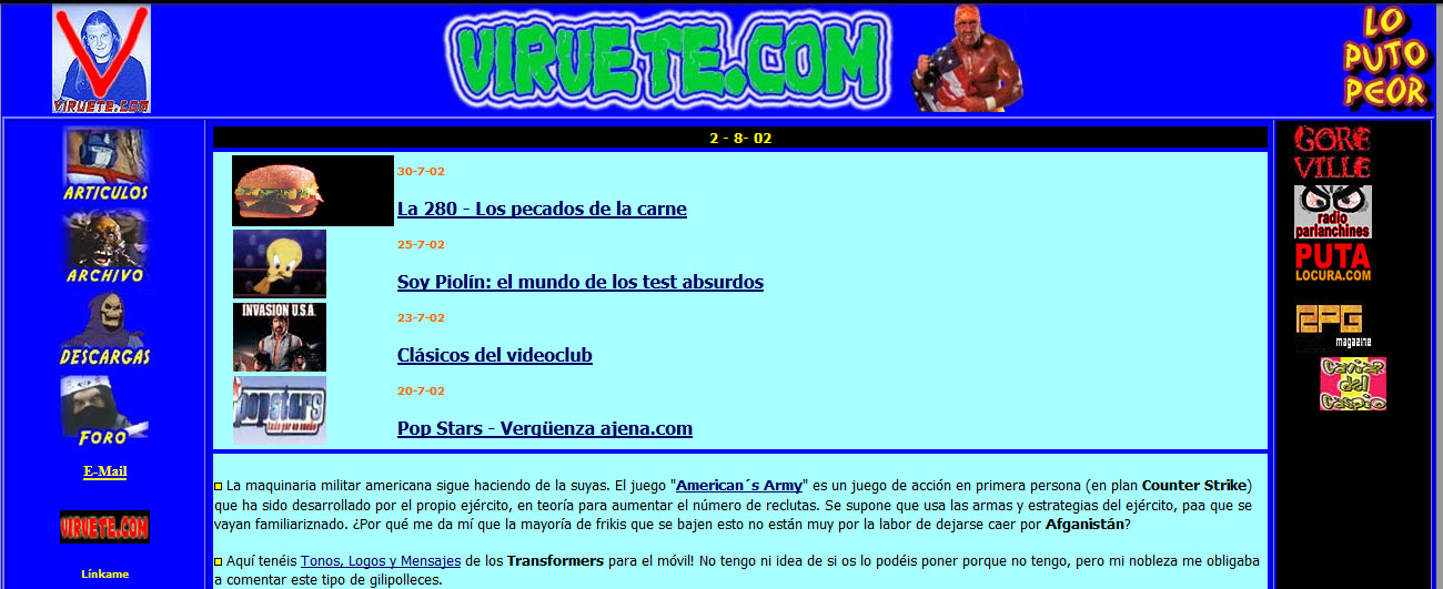 10 años de Virucom. Una década en internet.